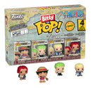Pop! Bitty Pop One Piece - Luffy 4 Pack