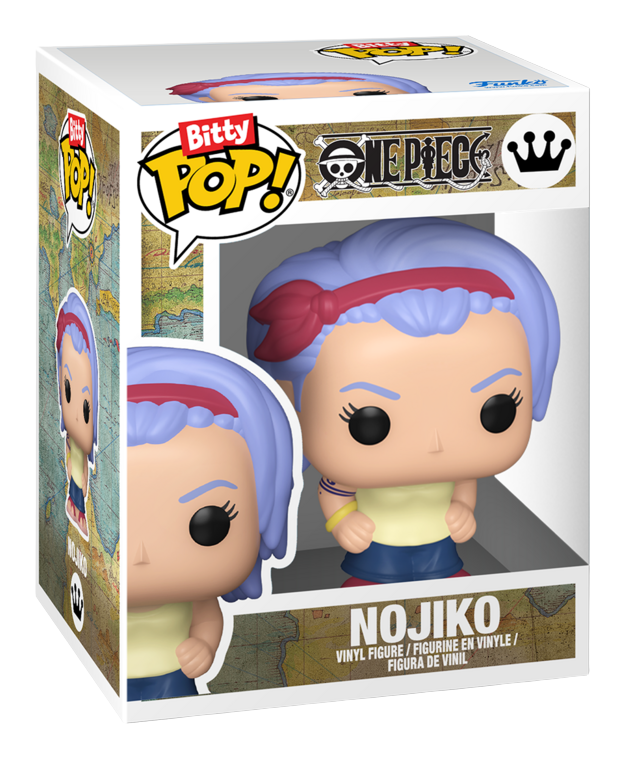 Bitty Pop! One Piece – Pack De 4 Figurines Miniatures Dont Une Variante Rare Chase, Collection Nami Et Arlong