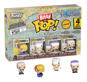 Pop! Bitty Pop One Piece - Sanji 4 Pack