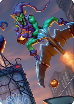 (03/06) Green Goblin, Nemesis Art Card single card from Magic: the Gathering