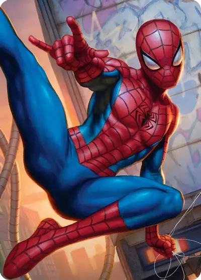 mtg spider-man art cards MTG: Scene Box Mind Swap You may have Superior Spider Sensational Spider-Man Art Card :