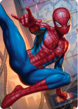 (05/06) Sensational Spider-Man Art Card single card from Magic: the Gathering