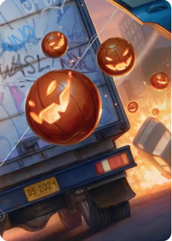 (06/06) Pumpkin Bombs Art Card single card from Magic: the Gathering