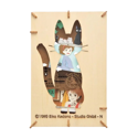 Paper Theater Wood Style Silhouette Jiji - Kiki's Delivery Service - Image 2