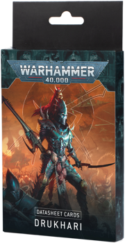 Warhammer 40K : Datasheet Cards Drukhari