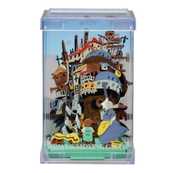 Paper Theatre Cube Laundry day - Howl's Moving Castle