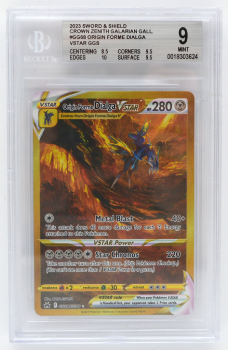 Origin Forme Dialga VSTAR : GG68/GG70 CROWN ZENITH - BECKETT - 9 MINT