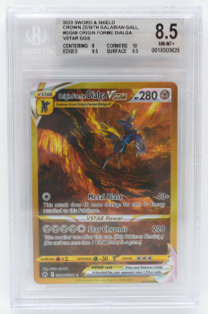 Origin Forme Dialga VSTAR : GG68/GG70 CROWN ZENITH - BECKETT - 8.5 NM-MT+
