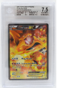 Charizard EX (PROMO) : XY121 BLACK STAR PROMO - BECKETT Graded Card - 7.5 NEAR MINT+