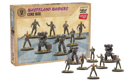 Fallout: Miniatures Wasteland Raiders Core Box