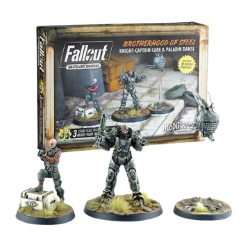 Fallout: Wasteland Warfare - Brotherhood of Steel Knight-Captain Cade & Paladin Danse
