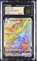 Leafeon VMAX (RAINBOW RARE) : 204/203 EVOLVING SKIES - CERTIFIED GUARANTY COMPANY Graded Card - 10 PRISTINE