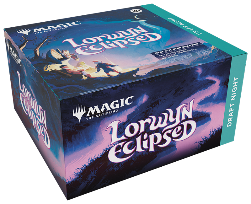 Lorwyn Eclipsed - Draft Night kit revealed❗️ Official product description: It's a draft party in a box! Draft Night is the self-contained kit for hosting a Pick-Two Draft for four players. Pick-Two