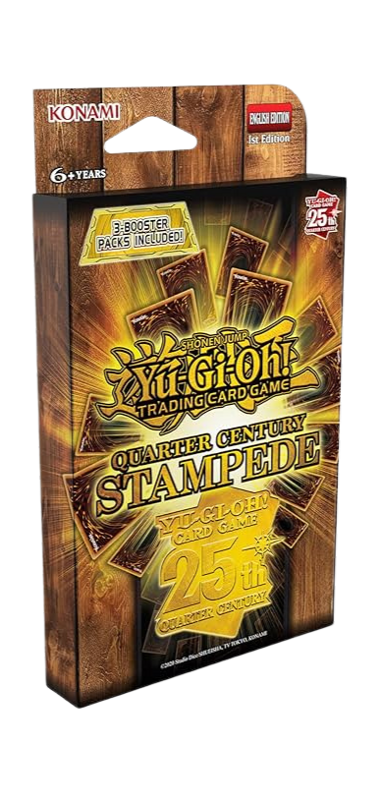 yugioh stampede booster box QUARTER CENTURY card nostalgia reprint pool IS Quartery Century Stampede WORTH