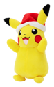 Pokemon 8" Seasonal Plush Pikachu with Santa Hat - Image 2
