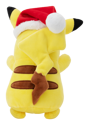 Pokemon 8" Seasonal Plush Pikachu with Santa Hat - Image 3