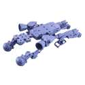30MM Exa Vehicle (Space Craft Ver.) Purple Model Kit - Image 3
