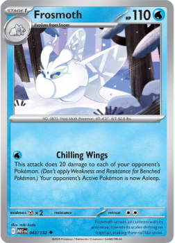 Frosmoth single card from Pokemon