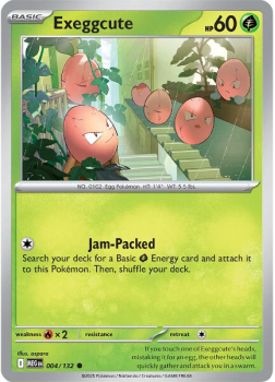 Exeggcute single card from Pokemon