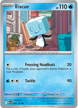 Eiscue single card from Pokemon