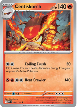 Centiskorch single card from Pokemon