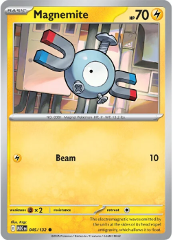 Magnemite single card from Pokemon