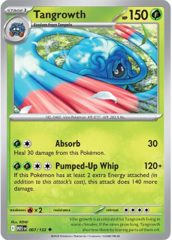 Tangrowth single card from Pokemon