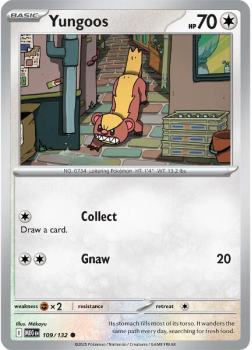 Yungoos single card from Pokemon