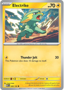 Electrike single card from Pokemon
