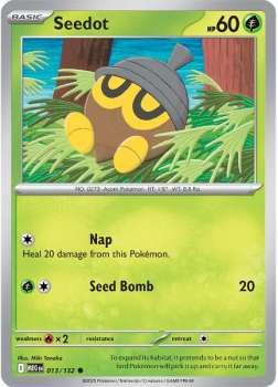 Seedot single card from Pokemon