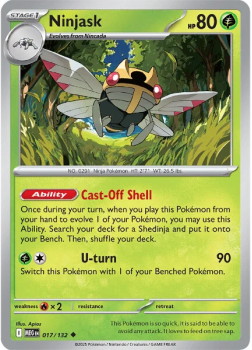 Ninjask single card from Pokemon