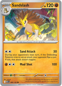 Sandslash single card from Pokemon