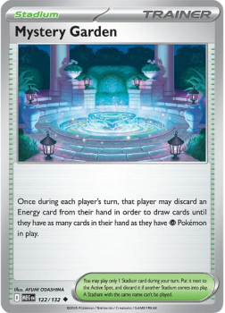 Mystery Garden single card from Pokemon