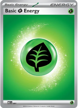 Basic Grass Energy : MEGA EVOLUTION - Pokemon Single Card