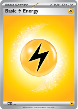 Basic Lightning Energy : MEGA EVOLUTION - Pokemon Single Card