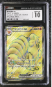 Ninetales EX (ULTRA RARE) : 189/165 SCARLET AND VIOLET - 151 - CERTIFIED GUARANTY COMPANY Graded Card - 10 GEM MINT