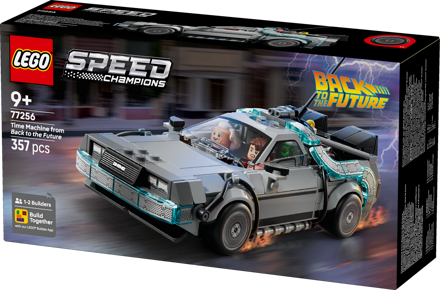 LEGO&reg; Speed Champions Time Machine from Back to the Future (77256)