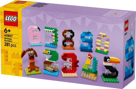 LEGO&reg; Birthday Numbers (40807)
