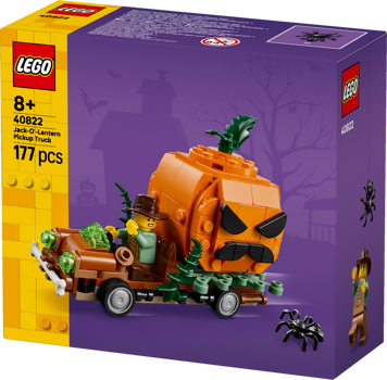 LEGO&reg; Jack-O&rsquo;-Lantern Pickup Truck (40822)