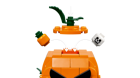 LEGO&reg; Jack-O&rsquo;-Lantern Pickup Truck (40822) - Image 5