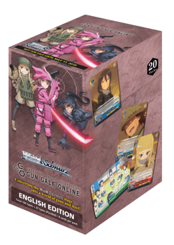 Weiss/Schwarz SAO Alternative &ndash; Gun Gale Online Booster Display (20 Packs)