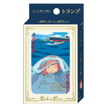 Movie Scenes Playing Cards - Ponyo on the Cliff