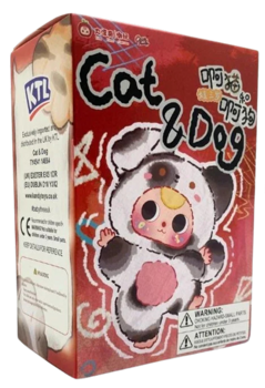 Baby Three Cats and Dogs Mystery Plush