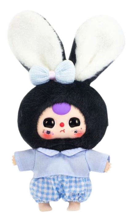Baby Three Macaron Cute Bunny Mystery Plush - Image 2