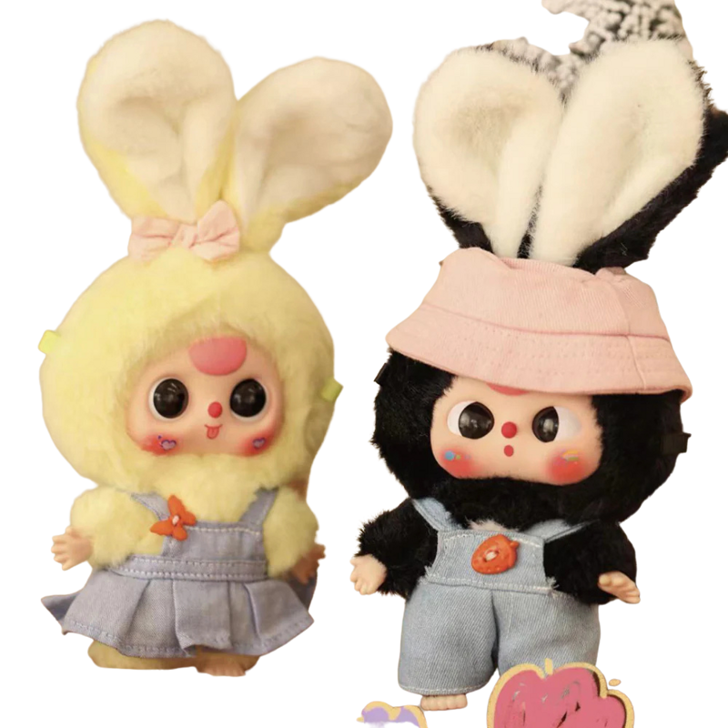 Baby Three Macaron Cute Bunny Mystery Plush - Image 4