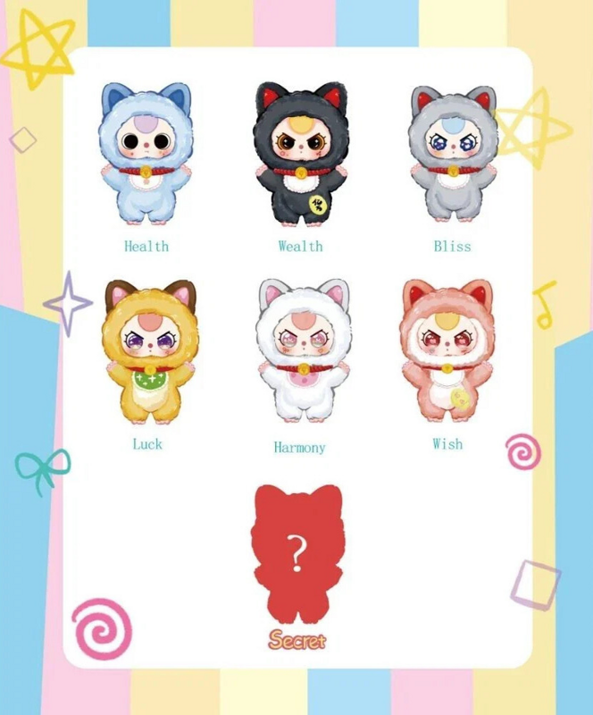 Baby Three Billionaire Cat Mystery Plush - Image 5