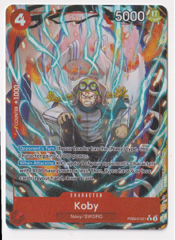 Koby single card from One Piece Trading Card Game