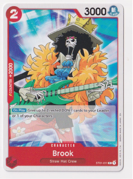 Brook single card from One Piece Trading Card Game