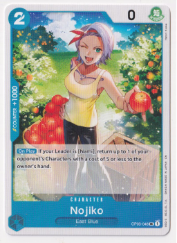 Nojiko single card from One Piece Trading Card Game