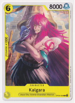 Kalgara single card from One Piece Trading Card Game